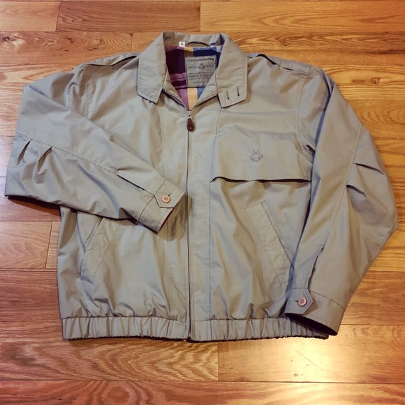 beige members only jacket